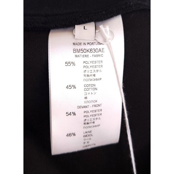 Givenchy Wool Blend Logo Track Pants Size L Mens Black $1285 - Picture 9 of 10